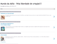 Tablet Screenshot of adlizjamile.com.br